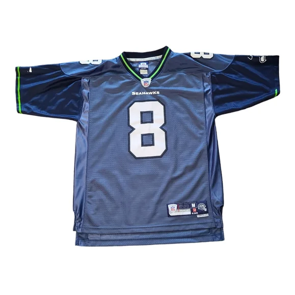 Reebok Shirts Seattle Seahawks Jersey Matt Hasselback Jersey